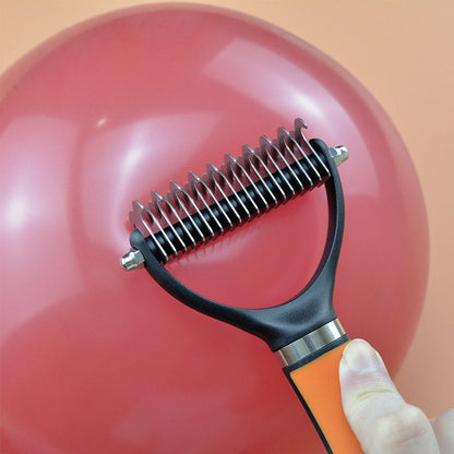 🐾 50% OFF! 🧹Double-sided pet grooming brush 🐶
