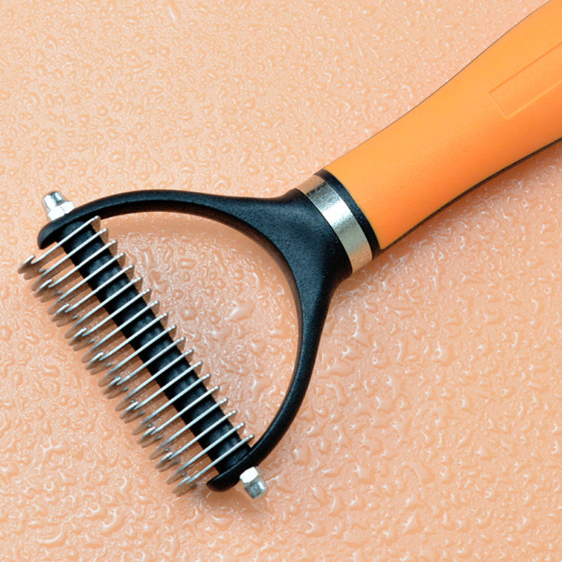 🐾 50% OFF! 🧹Double-sided pet grooming brush 🐶