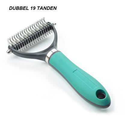 🐾 50% OFF! 🧹Double-sided pet grooming brush 🐶