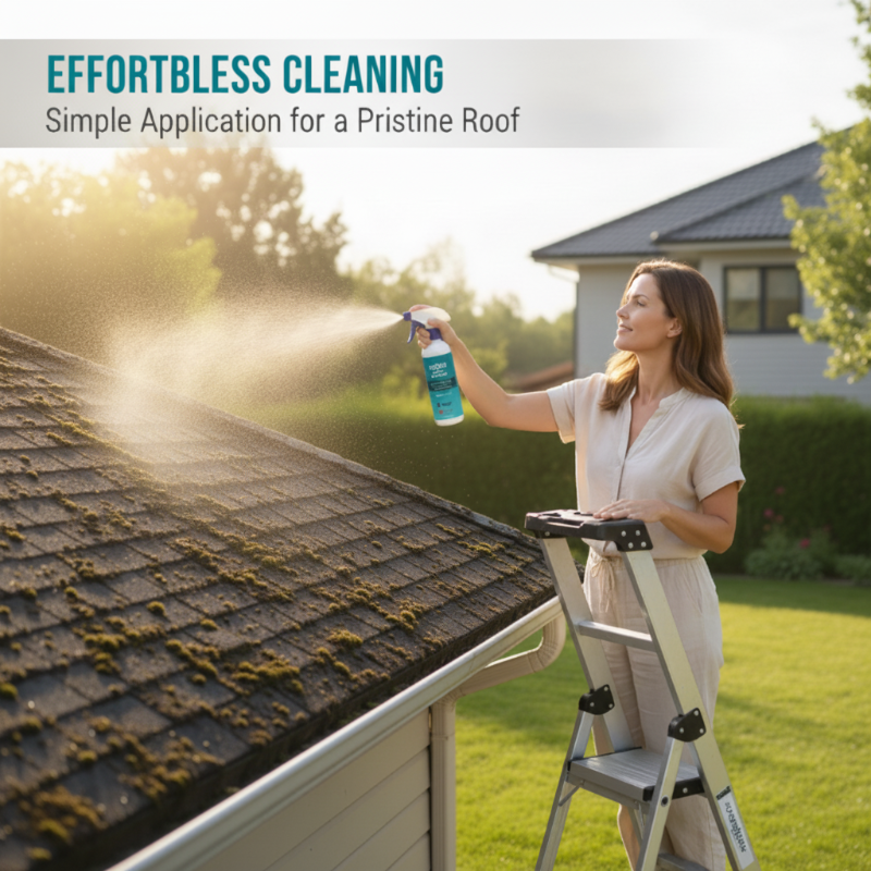 🔥Hot Sale - 49% OFF🔥Multi-Surface Roof Moss & Algae Cleaner Spray