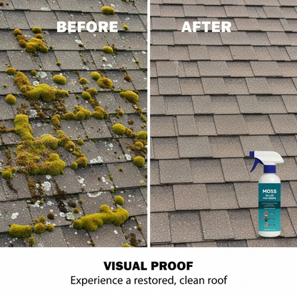 🔥Hot Sale - 49% OFF🔥Multi-Surface Roof Moss & Algae Cleaner Spray