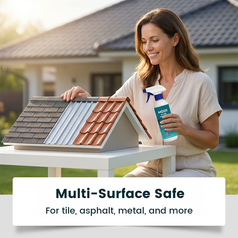 🔥Hot Sale - 49% OFF🔥Multi-Surface Roof Moss & Algae Cleaner Spray