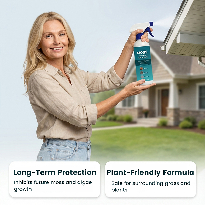 🔥Hot Sale - 49% OFF🔥Multi-Surface Roof Moss & Algae Cleaner Spray