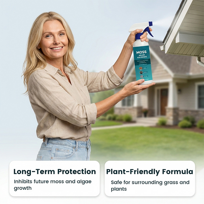 🔥Hot Sale - 49% OFF🔥Multi-Surface Roof Moss & Algae Cleaner Spray