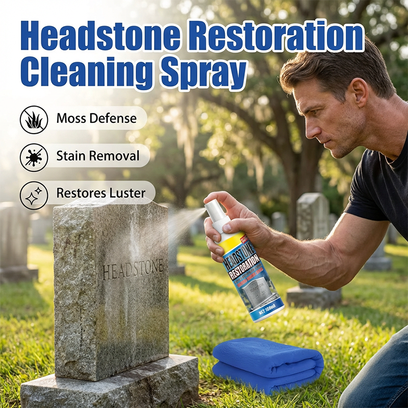 🔥Last Day 49% OFF🔥Headstone Restoration & Cleaning Spray