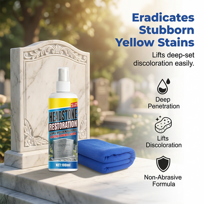 🔥Last Day 49% OFF🔥Headstone Restoration & Cleaning Spray