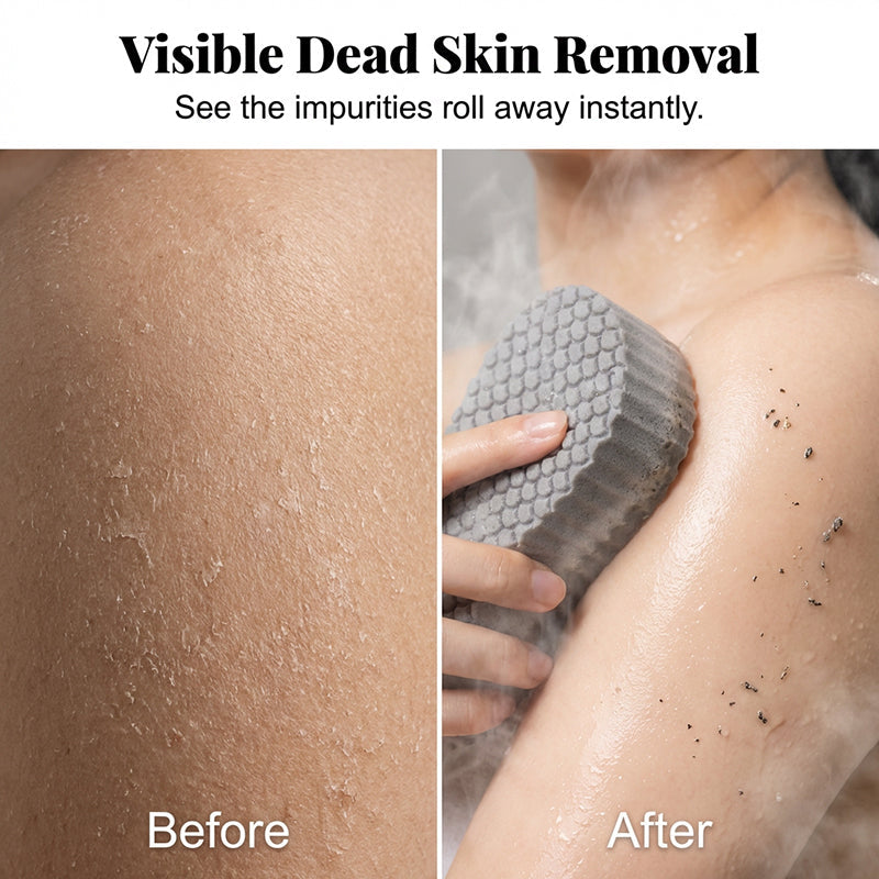 💦Last Day 70% OFF💦Dual-Sided Exfoliating Bath Sponge