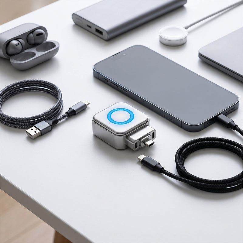 🌞Fresh Into Spring With 50% Off!⚡140W Super Fast Charger with AI Automatic Shutdown - USB-C PD3.1 - Intelligent Battery Protection - Universal for iPhone, MacBook & Tablets