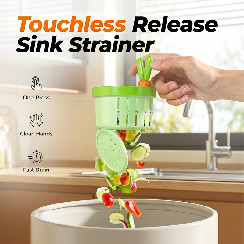 🧺✨ Portable strainer basket for the kitchen 🍃