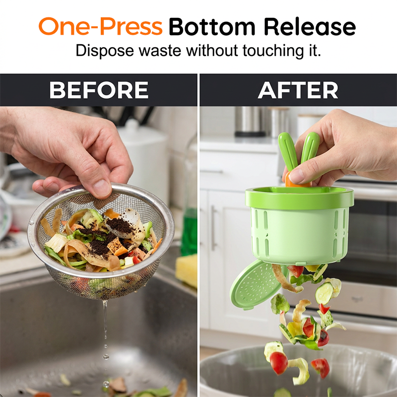🧺✨ Portable strainer basket for the kitchen 🍃