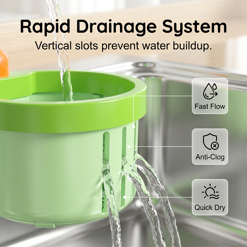 🧺✨ Portable strainer basket for the kitchen 🍃
