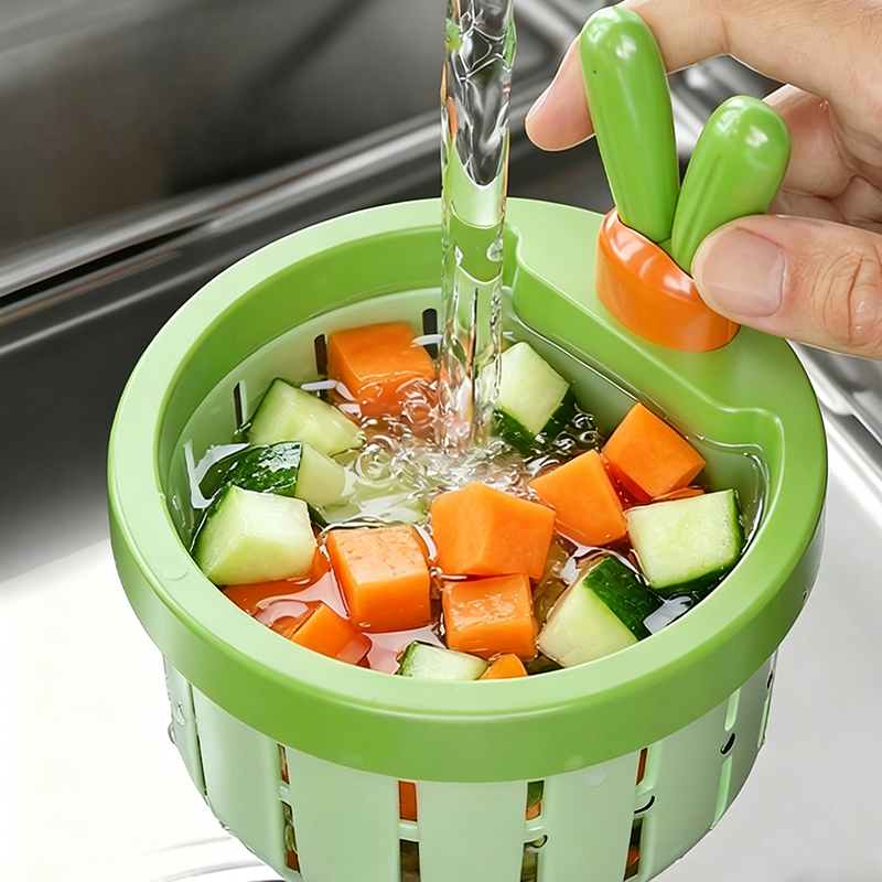 🧺✨ Portable strainer basket for the kitchen 🍃