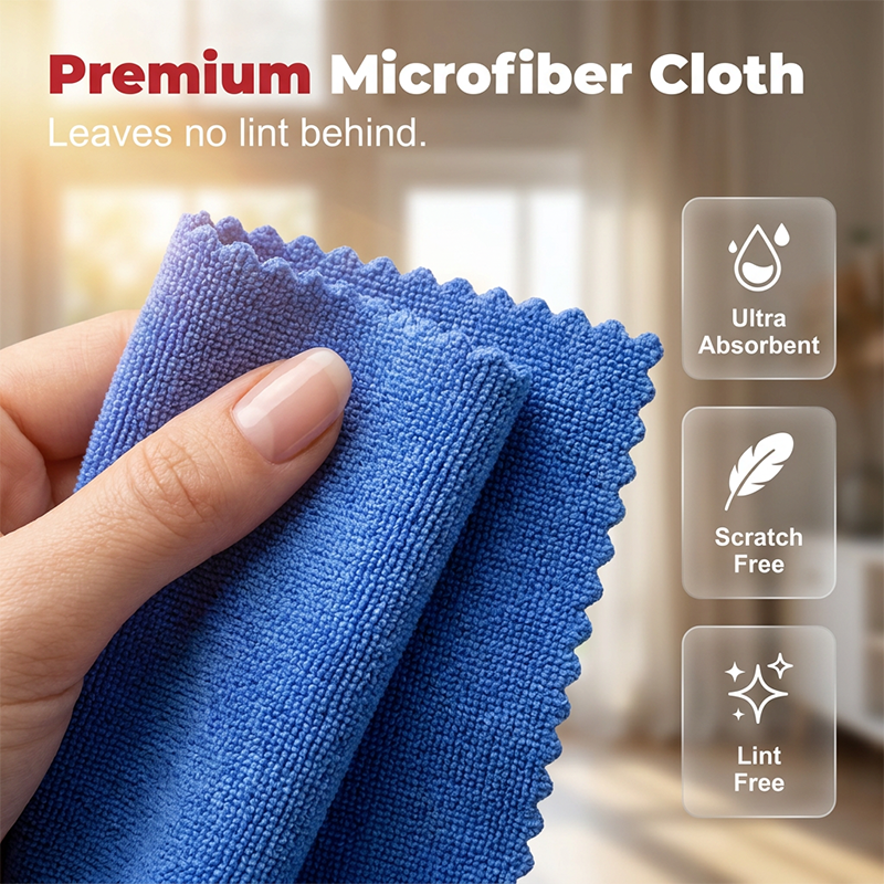 ✨ Foaming glass cleaner for streak-free shine