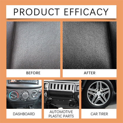 Plastic care product for car interiors – cleans, revitalizes & protects – now on offer: 3 for the price of 2 🚗🎁