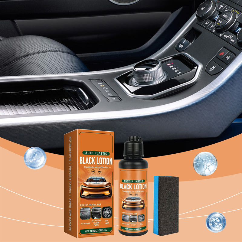Plastic care product for car interiors – cleans, revitalizes & protects – now on offer: 3 for the price of 2 🚗🎁