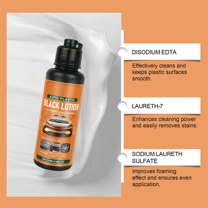 Plastic care product for car interiors – cleans, revitalizes & protects – now on offer: 3 for the price of 2 🚗🎁