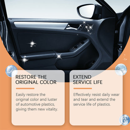 Plastic care product for car interiors – cleans, revitalizes & protects – now on offer: 3 for the price of 2 🚗🎁