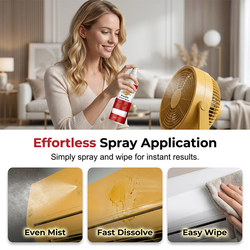 🔥LAST DAY SALE 60%OFF🔥Plastic Renew Yellow-Off Spray Cleaner