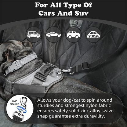 💐50% OFF! Car Safety Harness – Anti-Strangle Elastic Belt 🐶✔️【Limited Offer】