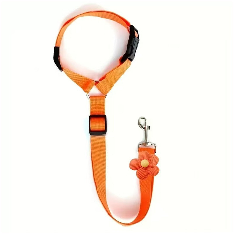 💐50% OFF! Car Safety Harness – Anti-Strangle Elastic Belt 🐶✔️【Limited Offer】