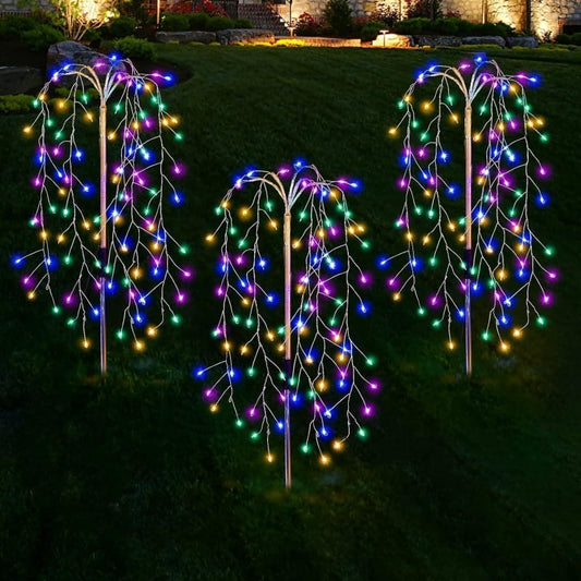 ⏳Limited-time Sale: ONLY ￡19.99!! ✨LuminaGlow Solar Firework Garden Lights – Waterproof Starburst Stake Lamps for Paths, Patios & Parties 🌟🌧️✨ (Multi-Colour)