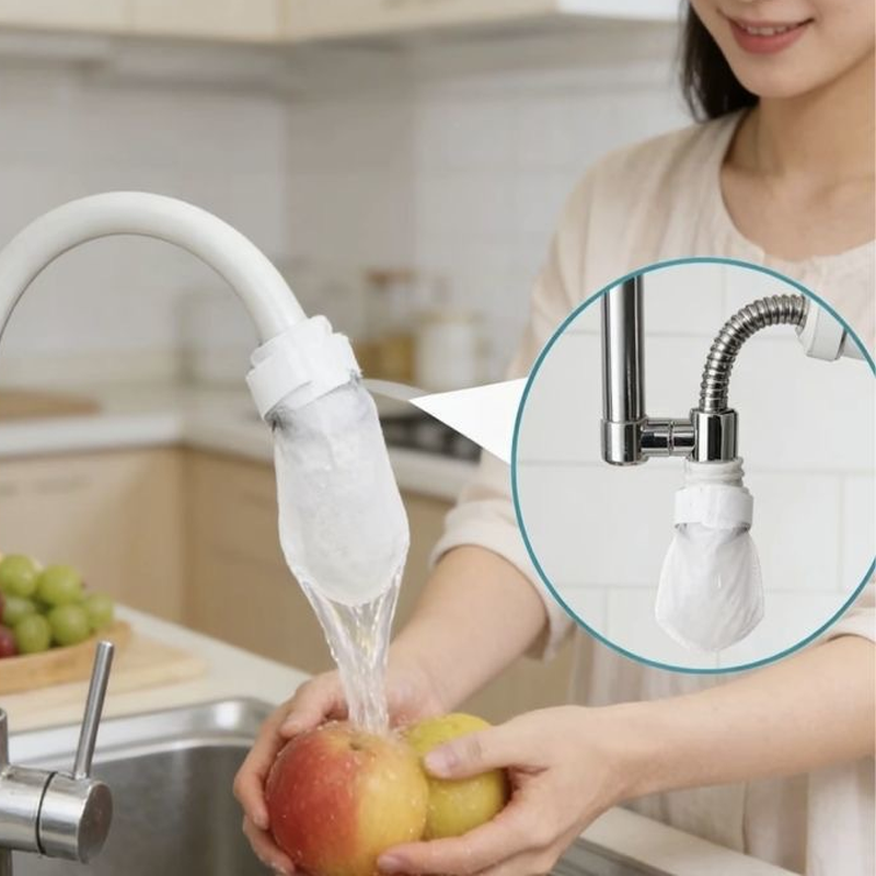 Anti-Splash Kitchen Faucet Filter for Sediment & Rust Removal🛒
