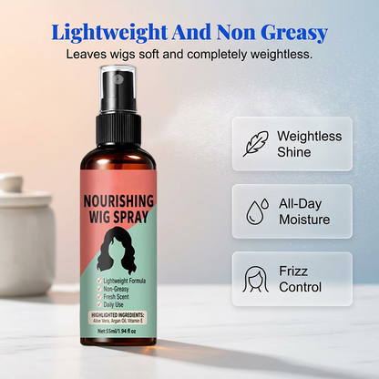 Lightweight No-Rinse Nourishing Wig Spray