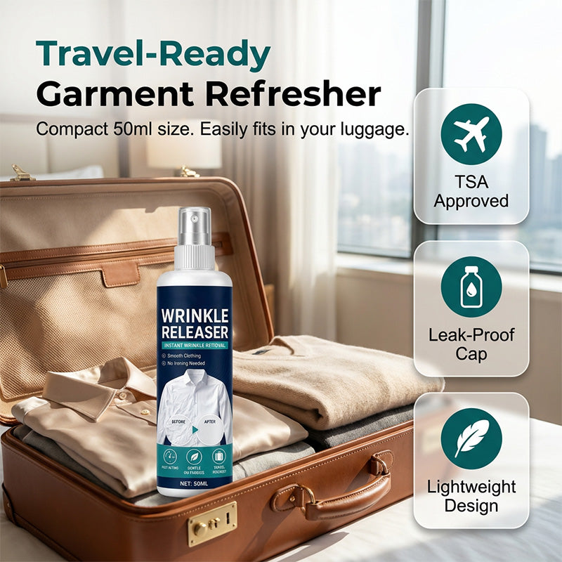✨Last Day 49 % OFF👔 Instant wrinkle release – no iron, travel-ready, static-free & fresh.