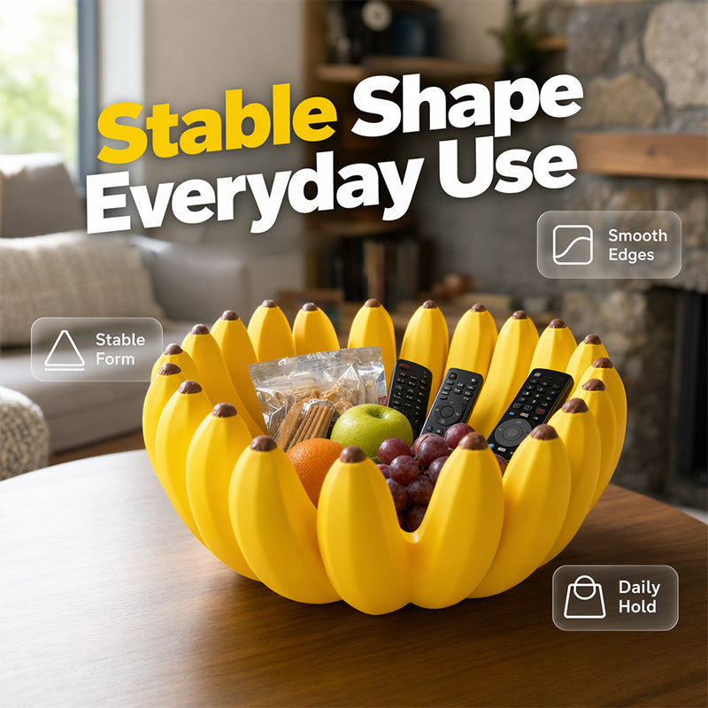 🔥Last Day 49% OFF-Creative Banana Shape Fruit Bowl