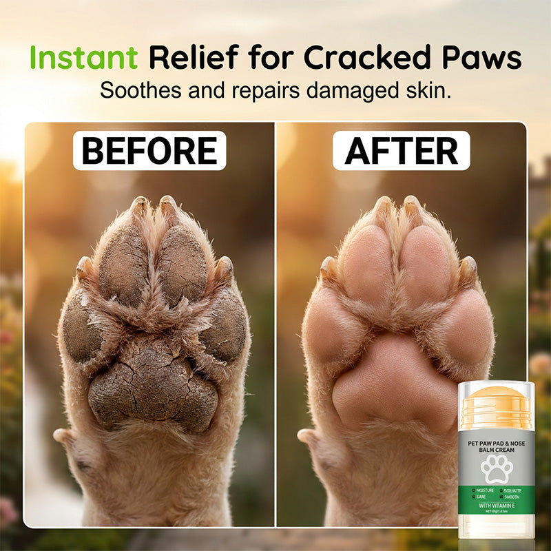 🥳2026 HOT SALE💞50K+ SOLD!🐾✨ 50% OFF! Moisturizing Pet Paw Balm Stick – Natural ingredients, safe to lick. Instant relief for cracked paws & noses. Mess‑free stick, apply anytime! 🌿🛡️