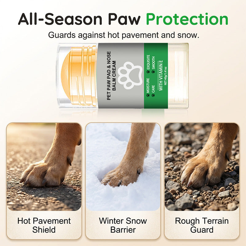 🥳2026 HOT SALE💞50K+ SOLD!🐾✨ 50% OFF! Moisturizing Pet Paw Balm Stick – Natural ingredients, safe to lick. Instant relief for cracked paws & noses. Mess‑free stick, apply anytime! 🌿🛡️