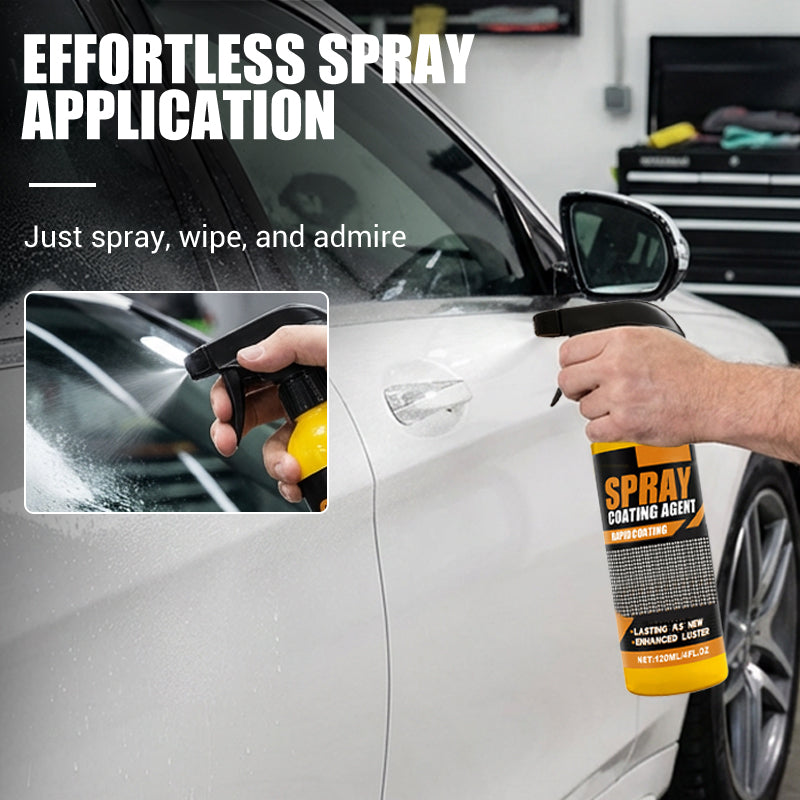 🚗 Instant Car Shine & Protective Coating Spray ✨ Restore Your Car’s Showroom Shine⏳