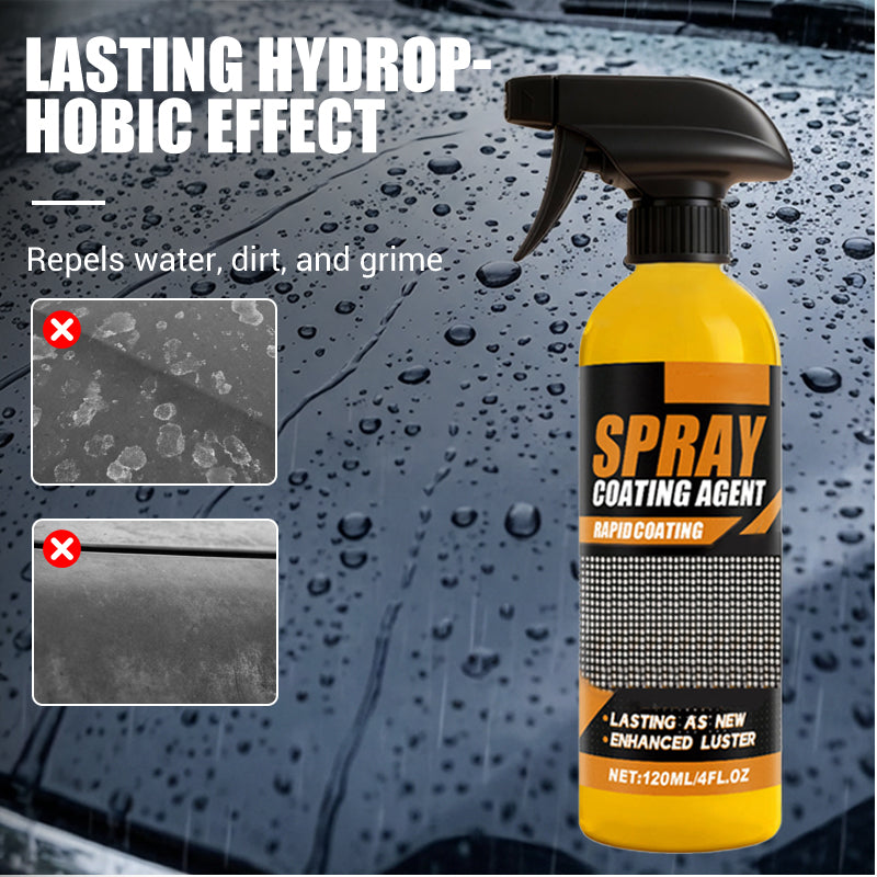 🚗 Instant Car Shine & Protective Coating Spray ✨ Restore Your Car’s Showroom Shine⏳