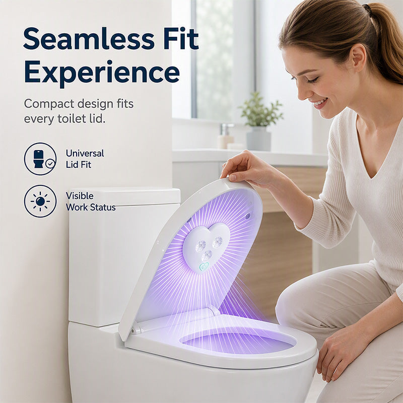 Last Week♥The 2nd Only ￡5.99♥Smart UVC Toilet Sterilizer Light