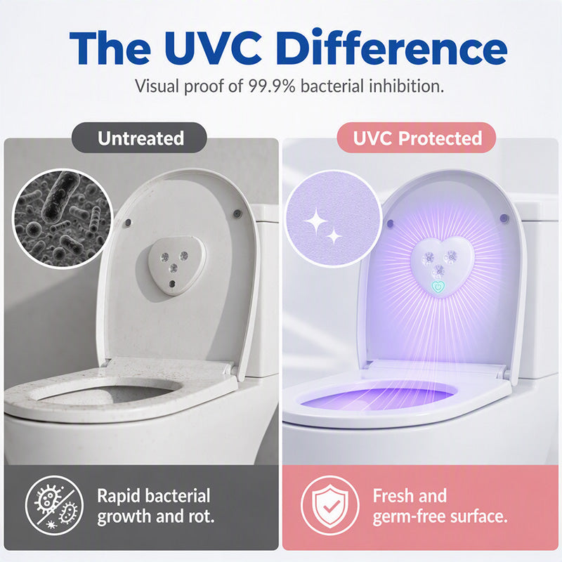 Last Week♥The 2nd Only ￡5.99♥Smart UVC Toilet Sterilizer Light