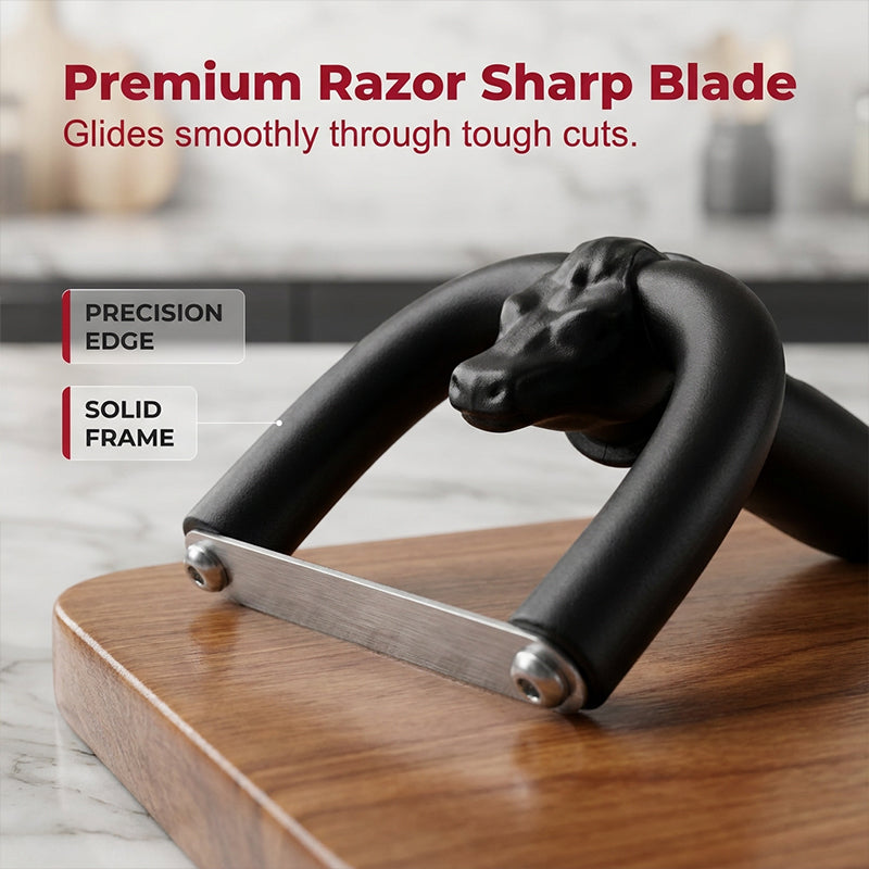 🔥 30% OFF! 🥩 Handheld Fat Trimmer for Beef & Pork, Portable Meat Fat Remover Tool, Easy Brisket Trimming BBQ Kitchen Gadget