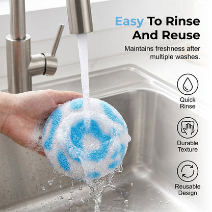 🔥🧽Spherical Kitchen Scrubber for Tough Everyday Messes