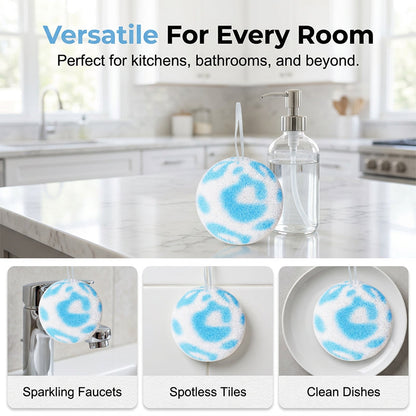 🔥🧽Spherical Kitchen Scrubber for Tough Everyday Messes