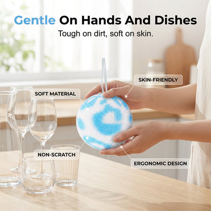 🔥🧽Spherical Kitchen Scrubber for Tough Everyday Messes