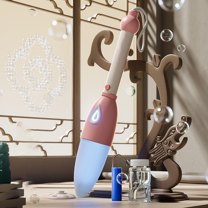 💥 Last Day! Special Sale 🎁Kids Electric Pen-Shaped Bubble Machine