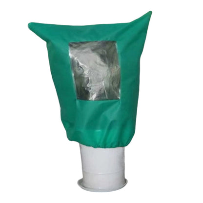 🌱 Winter Plant Cover — Freeze Protection, Zipper & Drawstring, Clear Window