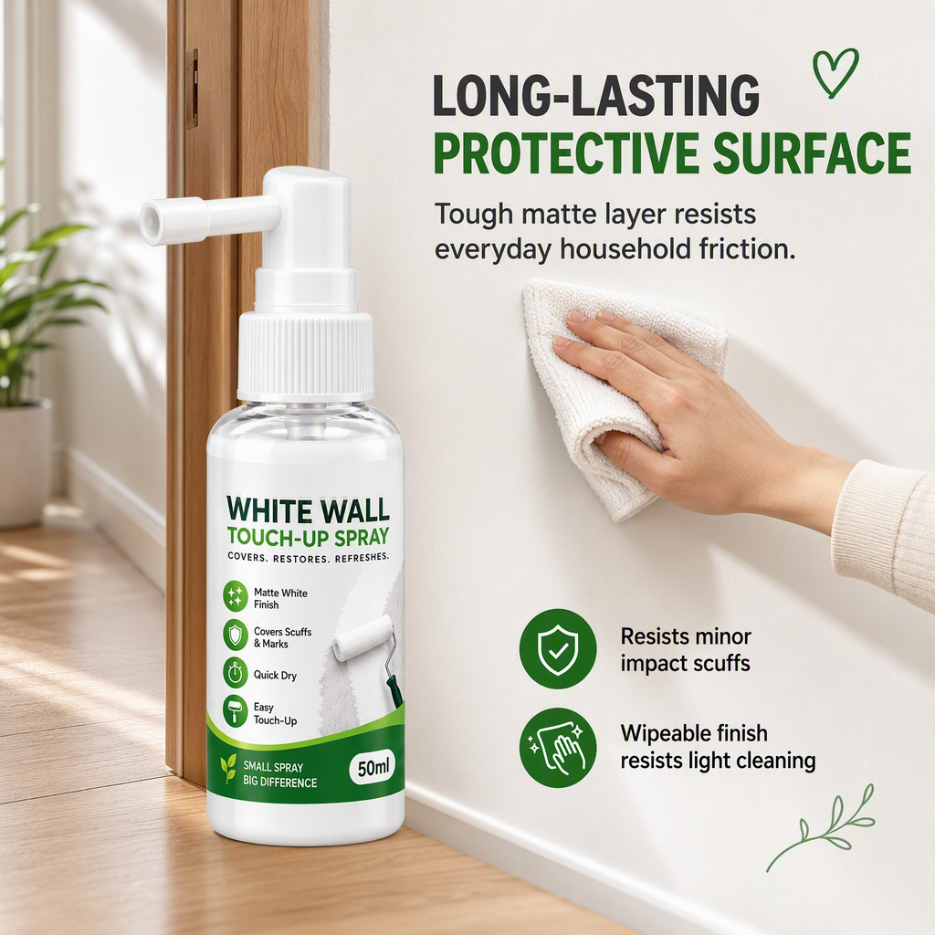 🏠 White Wall Touch-Up Spray | 50ml Matte