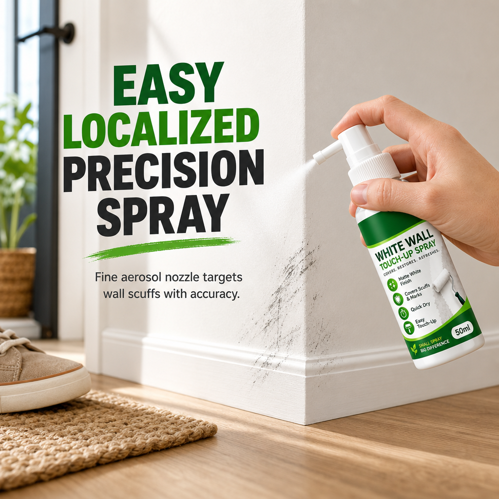 🏠 White Wall Touch-Up Spray | 50ml Matte