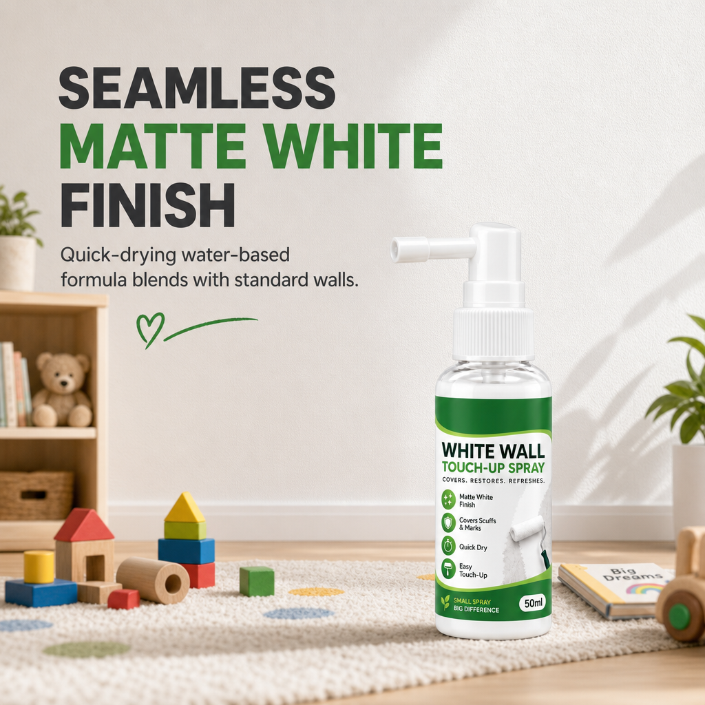 🏠 White Wall Touch-Up Spray | 50ml Matte