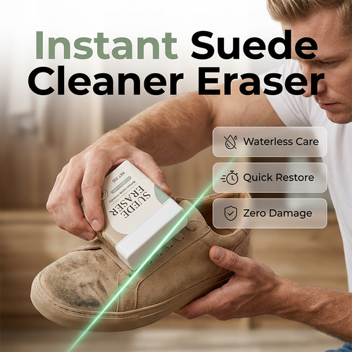 🧽👢 Suede & Nubuck Eraser – Easy Dirt & Scuff Removal(2-Pack)✅🍀
