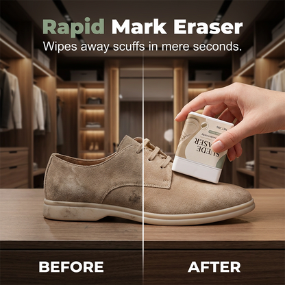 🧽👢 Suede & Nubuck Eraser – Easy Dirt & Scuff Removal(2-Pack)✅🍀