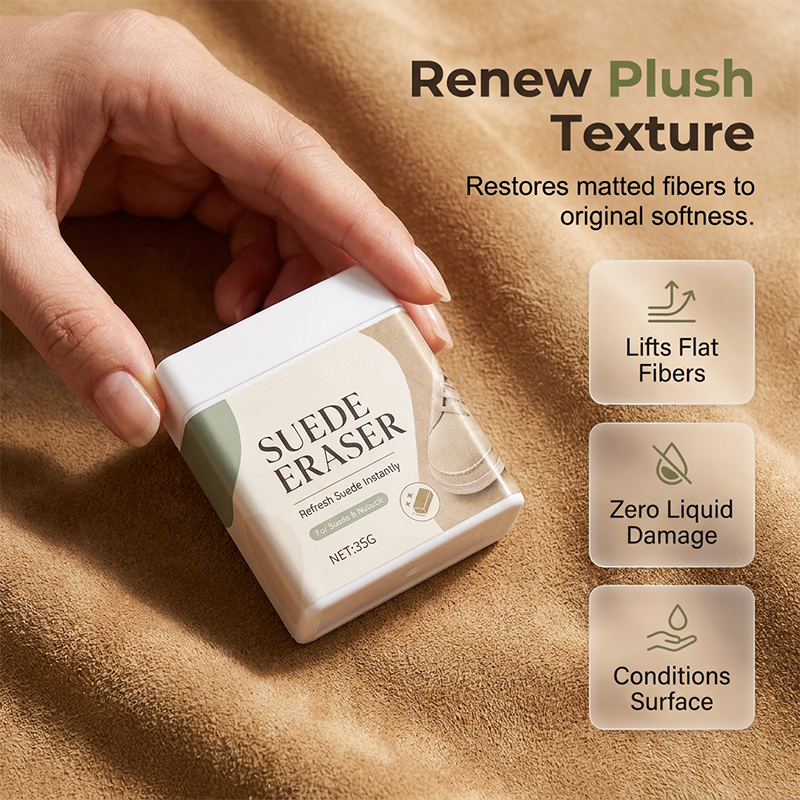 🧽👢 Suede & Nubuck Eraser – Easy Dirt & Scuff Removal(2-Pack)✅🍀