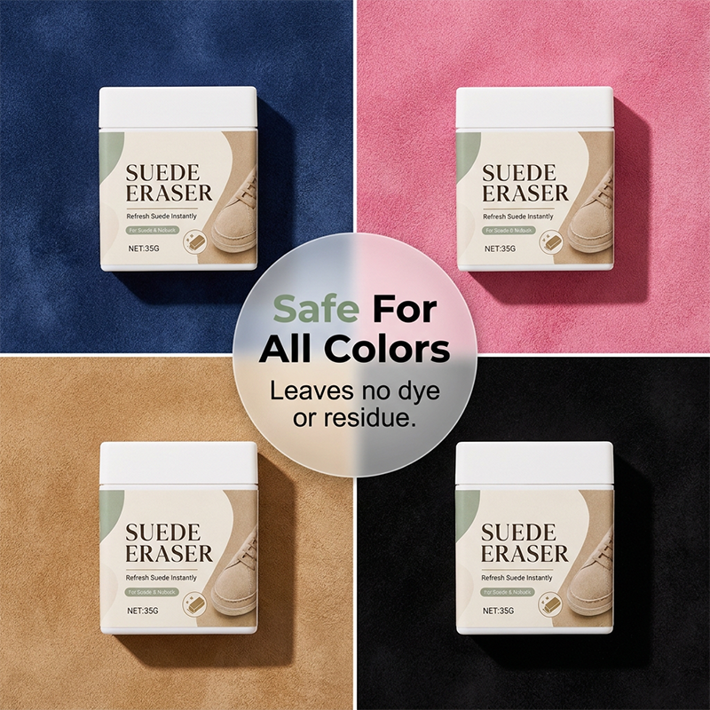 🧽👢 Suede & Nubuck Eraser – Easy Dirt & Scuff Removal(2-Pack)✅🍀