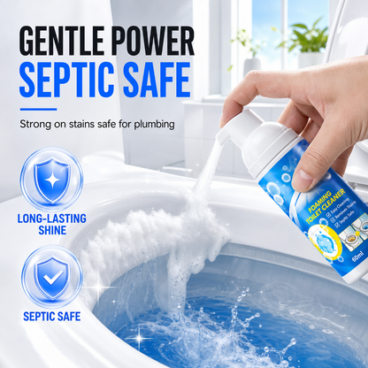 Clean Toilet Bowls Instantly! Deep Cleaning Foaming Mousse