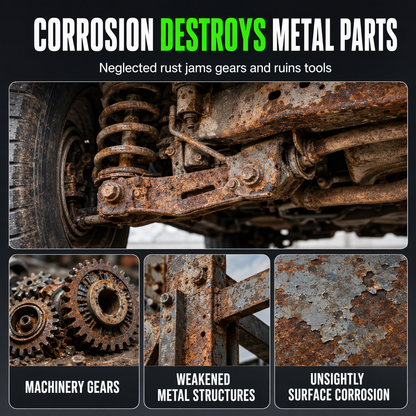 3 in 1 Rust Remover & Phosphating Agent – Degrease, Remove Rust, Anti-Rust🍀